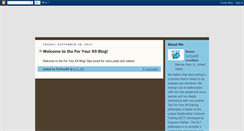 Desktop Screenshot of blog.foryourk9.com